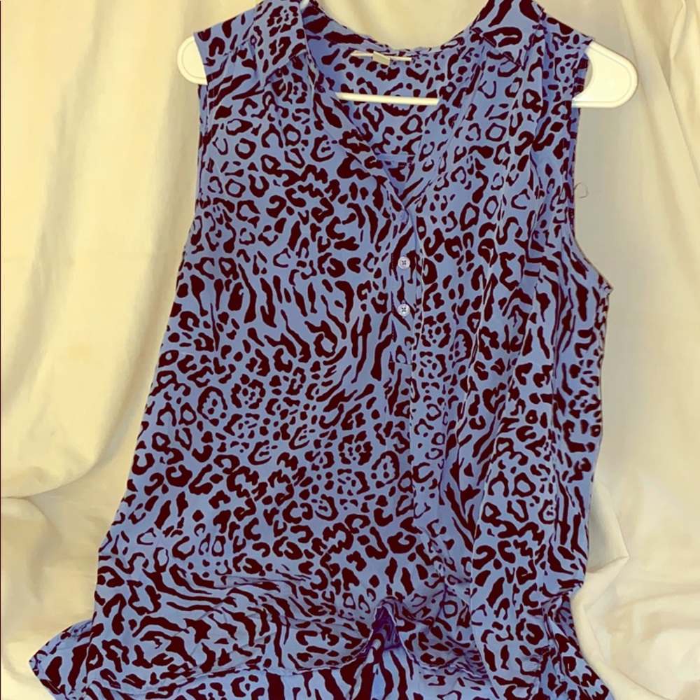 Dana Buchman Sleeveless Top Large LIKE NEW